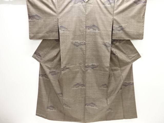 JAPANESE KIMONO / DORO OSHIMA TSUMUGI (9 maruki)